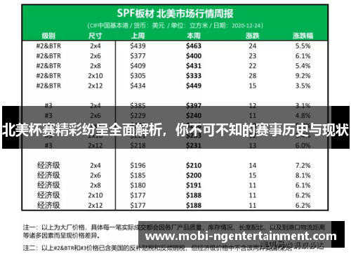 北美杯赛精彩纷呈全面解析,你不可不知的赛事历史与现状 北美杯赛精彩纷呈全面解析,你不可不知的赛事历史与现状