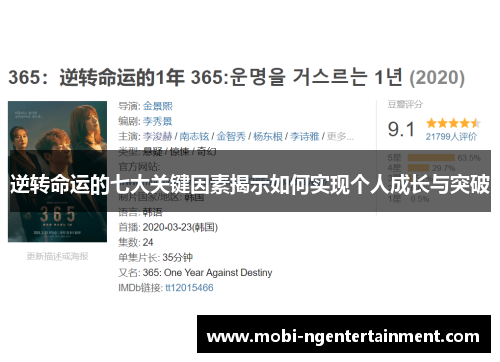 逆转命运的七大关键因素揭示如何实现个人成长与突破 逆转命运的七大关键因素揭示如何实现个人成长与突破
